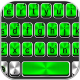 ikon Tema Keyboard Metal Green Tech
