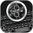 Metal Silver Watch Tastaturhintergrund APK