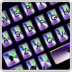 Metal 3d Laser Tastatur-Thema APK Herunterladen