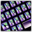 Metal 3d Laser Tema de teclado
