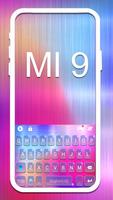 最新版、クールな Mi 9 のテーマキーボード ポスター