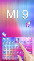 最新版、クールな Mi 9 のテーマキーボード スクリーンショット 1