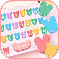 Tasty Mickey Macaroon Keyboard APK download