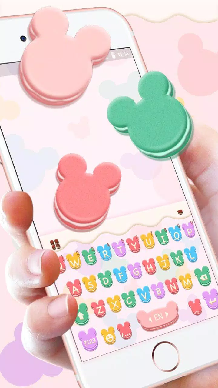 Clavier Tasty Mickey Macaroon APK pour Android Télécharger