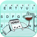 Mondays Suck Tastatur-Thema APK