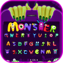 最新版、クールな Monster のテーマキーボード