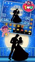 Fundo do Teclado Moon Couple D imagem de tela 3