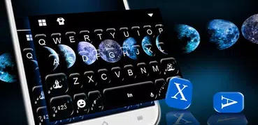 Moon Phase Keyboard Theme
