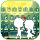 Moonlight Couple Love Keyboard APK