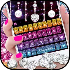 Multi Color Glitter Tastatur-T APK Herunterladen