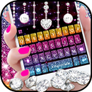 Multi Color Glitter 主題鍵盤 APK