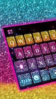 Color Glitter Keyboard اسکرین شاٹ 1