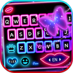 Tema Keyboard Neon Color Butte