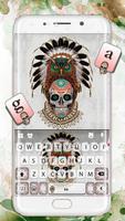 Native American Skull 2 Plakat
