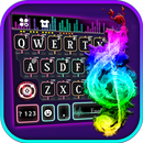 Thème de clavier Neon Music Dj APK