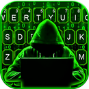 Neon Matrix Hacker Klavye Arka APK