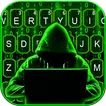 Neon Matrix Hacker Keyboard Ba