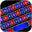 Фон клавиатуры Neon Metal Colo APK