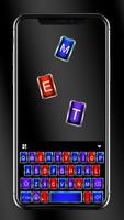 Fond de clavier Neon Metal Col Affiche