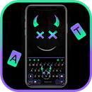 Neon Monster Smile Klavye Arka APK