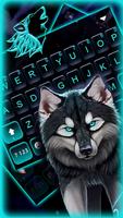 Fundo do Teclado Neon Night Wo imagem de tela 1
