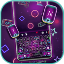 Neon Night Tastaturhintergrund APK