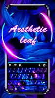 خلفية الكيبورد Neon Aesthetic  الملصق