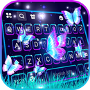 тема Neon Butterflies APK