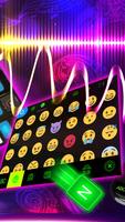 ثيم لوحة المفاتيح Neon Beam Pi تصوير الشاشة 2