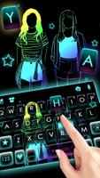 Neon Bff Keyboard Theme screenshot 1