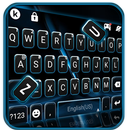 Teclado Neon Black Blue APK
