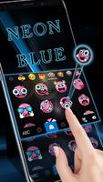 Teclado Neon Black Blue imagem de tela 3