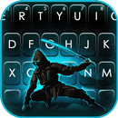 خلفية الكيبورد Neon Blade Ninj APK