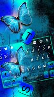 Neon Blue Butterfly screenshot 1