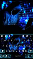 Neon Blue Hacker screenshot 4