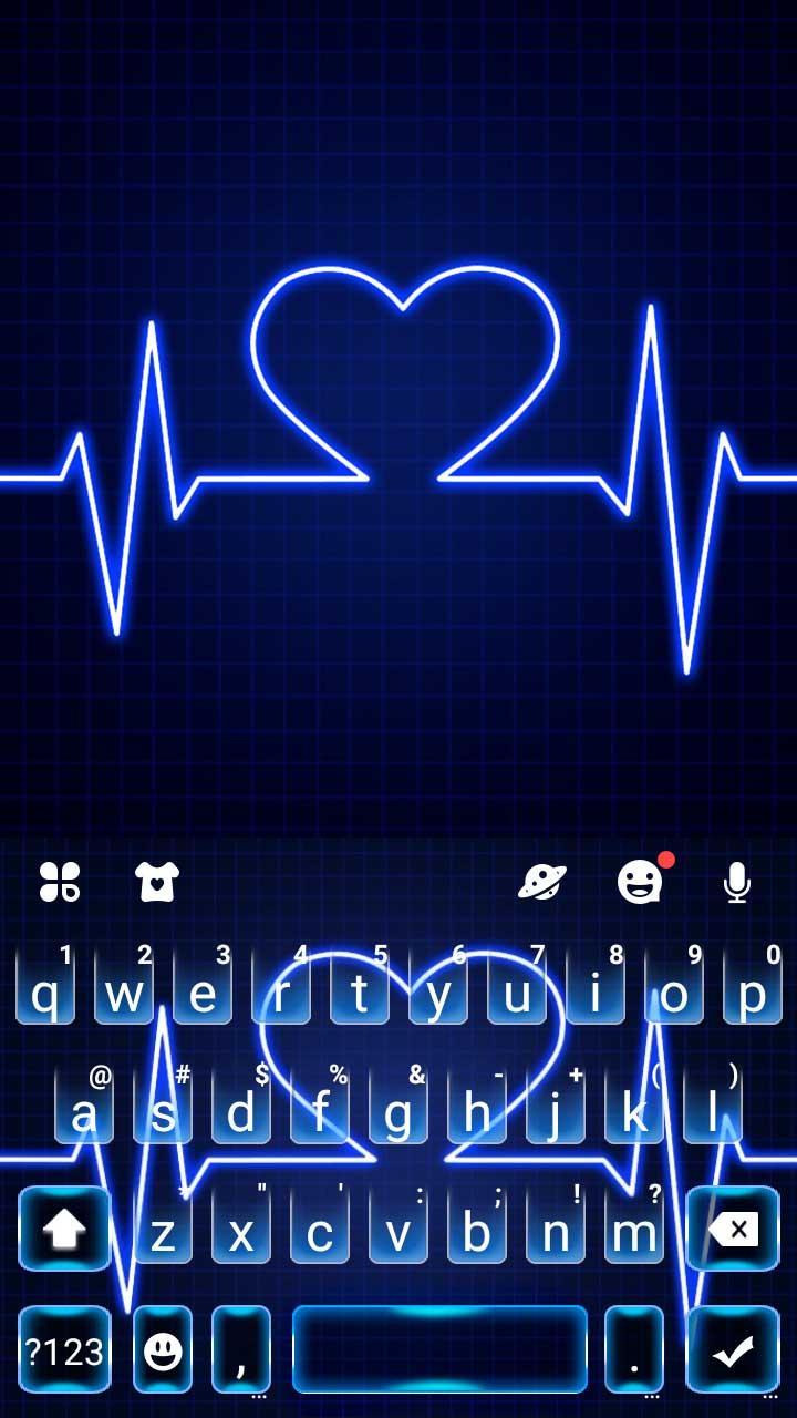 Neon Blue Heartbeat For Android Apk Download - roblox icon neon blue