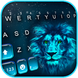 Neon Blue Lion icon