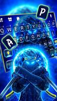 Teclado Neon Blue Ninja imagem de tela 1