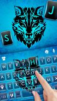 Neon Blue Wolf Screenshot 1