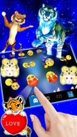 Neon Blue Tiger King 截图 3