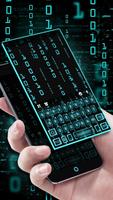 Neon Cyber Code Plakat