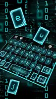 Thème de clavier Neon Cyber Co capture d'écran 1