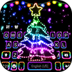 الكيبورد Neon Christmas Tree