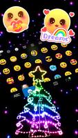 Clavier Neon Christmas Tree capture d'écran 2
