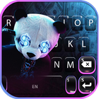 Фон клавиатуры Neon Cool Panda иконка