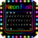 Neon Color Flash Live Klavye A APK