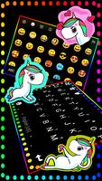 Фон клавиатуры Neon Color Flas скриншот 2