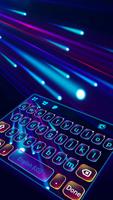 Teclado Neon Color Flash Cartaz