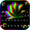 Neon Color Weed Live Klavye Ar