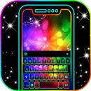 الكيبورد Neon Color 3D APK